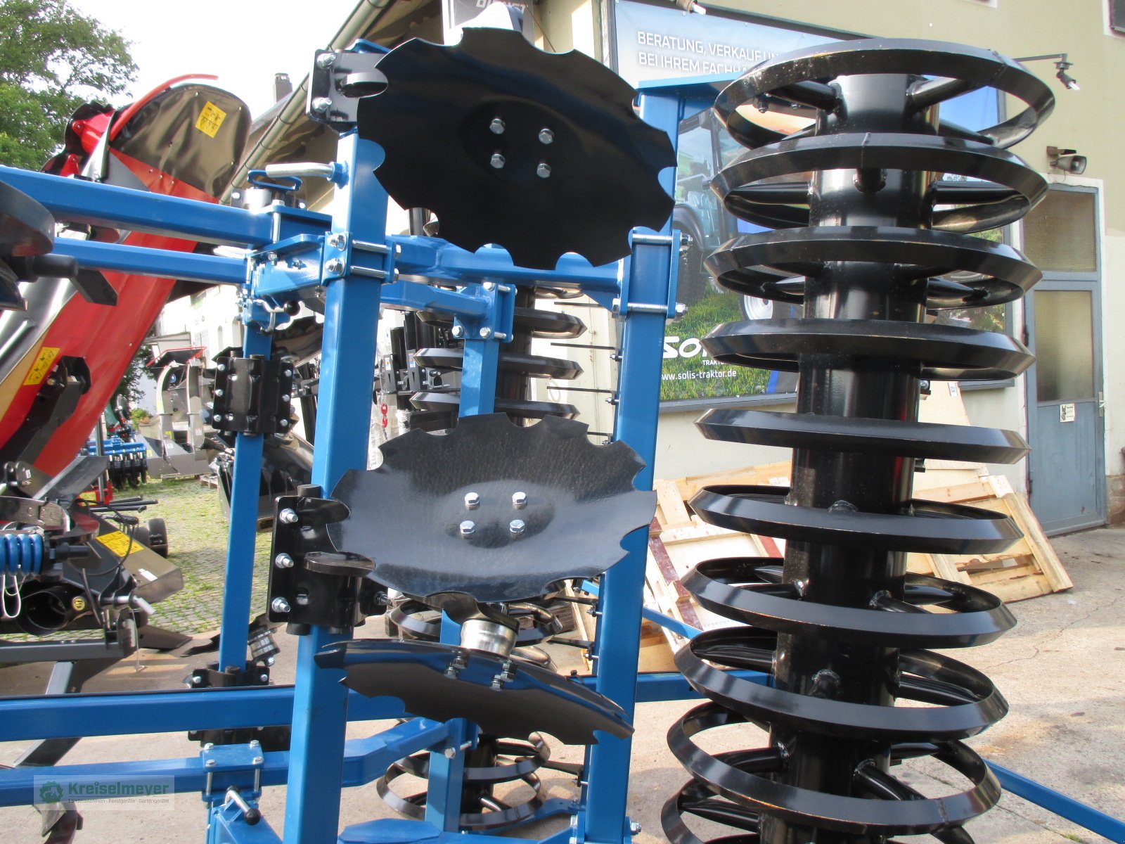 Grubber a típus Agripol Culti 2-400 hydr.klappbar m.Feder-Überlastsicherung Tiefengrubber Mulchsaatgrubber, Neumaschine ekkor: Feuchtwangen (Kép 8)