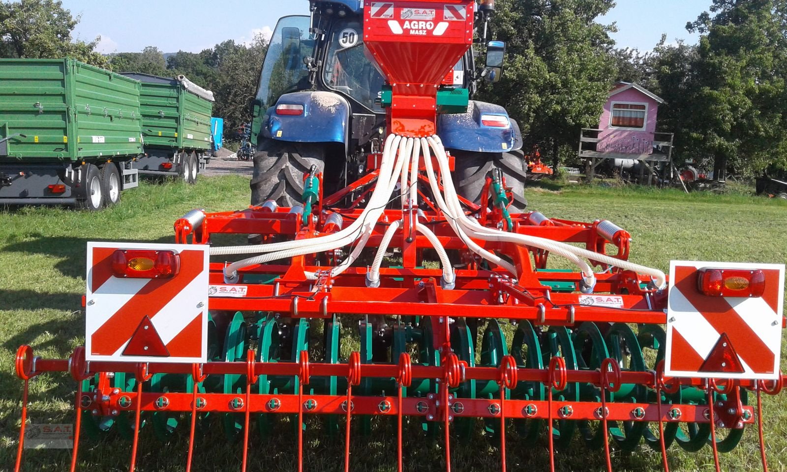 Grubber του τύπου Agro-Masz Runner 30 Stone-Mulchgrubber-3 reihig, Neumaschine σε Eberschwang (Φωτογραφία 2)