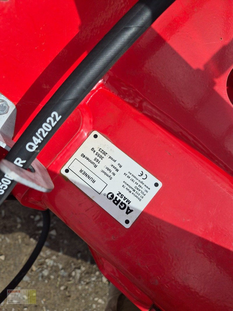 Grubber Türe ait Agro-Masz Runner 40, Neumaschine içinde Reinheim (resim 8)