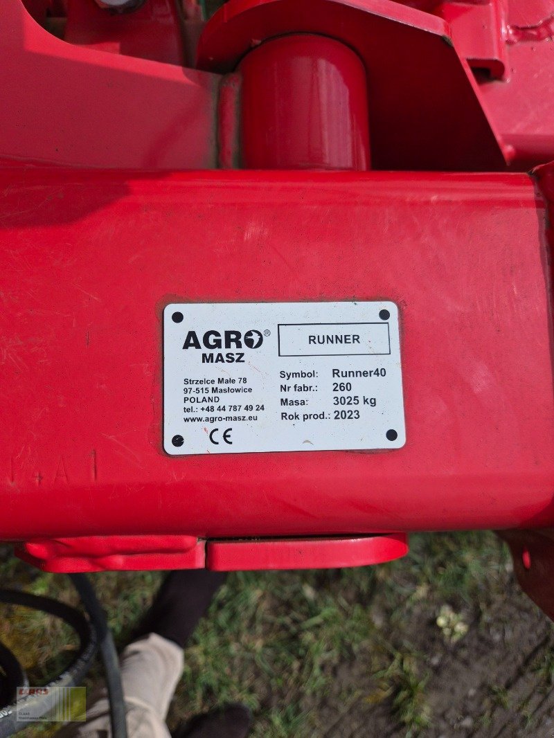 Grubber Türe ait Agro-Masz Runner 40, Neumaschine içinde Reinheim (resim 18)
