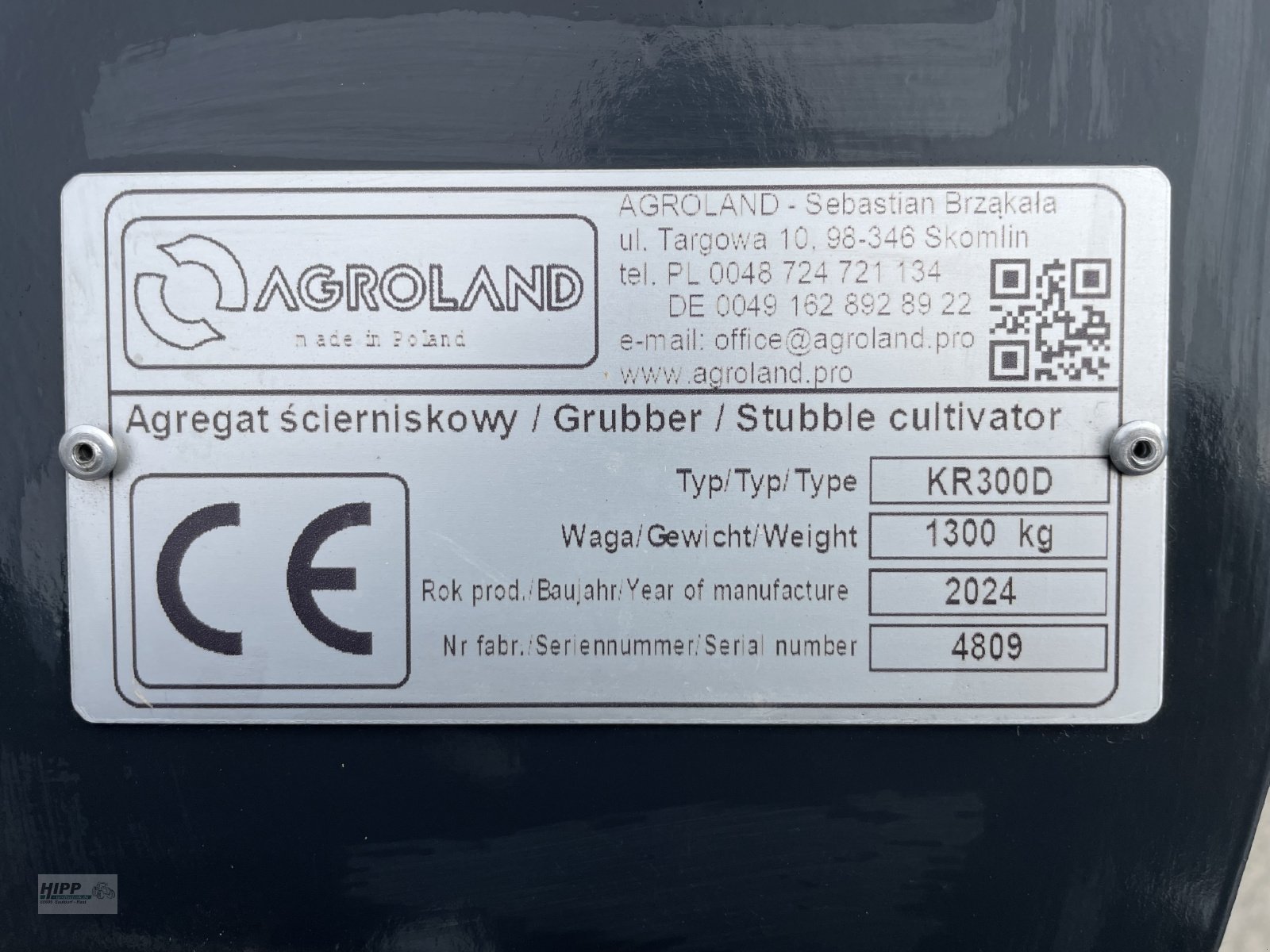 Grubber typu Agroland KR300D Grubber, Neumaschine v Sauldorf (Obrázek 7)