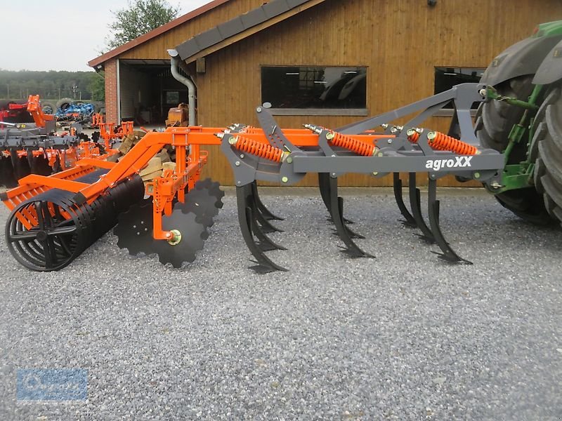 Grubber tip AgroXX TRIPLE-XC  3.0-10 ZINKEN MULCHGRUBBER GEFEDERT PREMIUM MIT DACHRINGWALZE--, Neumaschine in Ennigerloh (Poză 2)