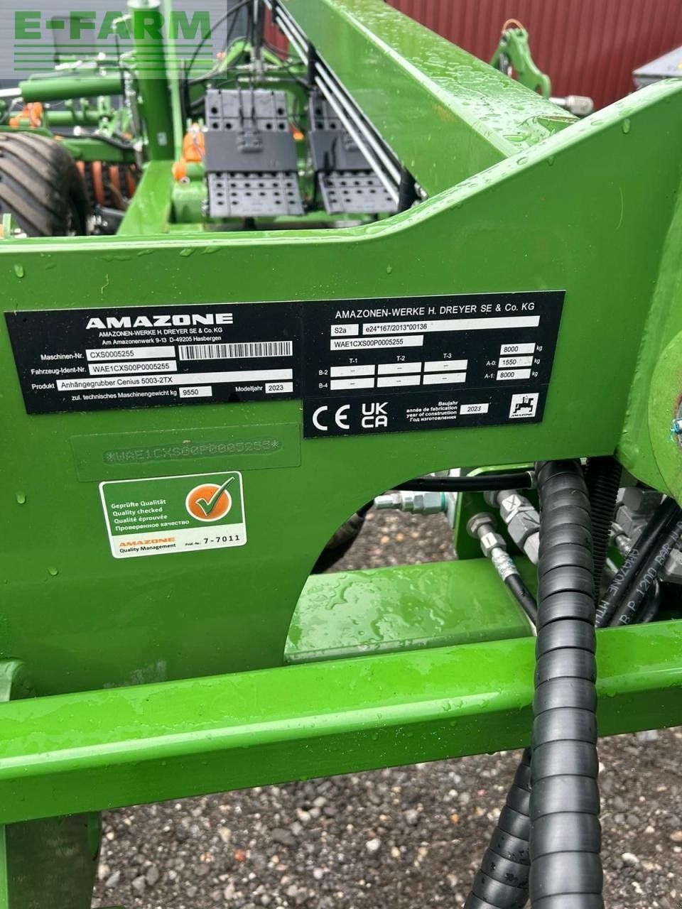 Grubber des Typs Amazone Anhängegrubber Cenius 5003-2TX, Gebrauchtmaschine in Hamburg (Bild 7)