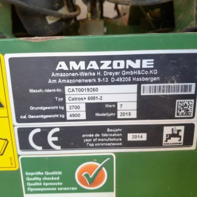 Grubber tip Amazone CASTROS, Gebrauchtmaschine in DUN SUR MEUSE (Poză 5)