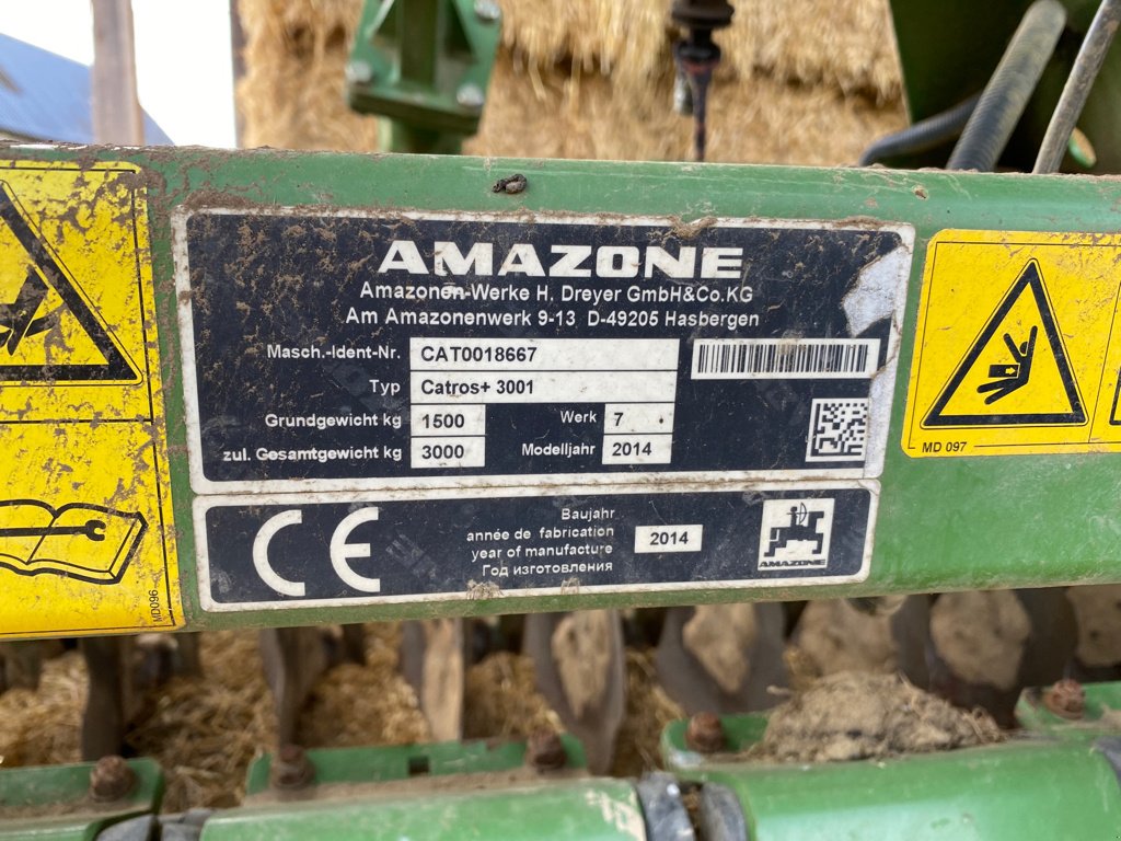 Grubber a típus Amazone CATROS + 3001, Gebrauchtmaschine ekkor: MEYMAC (Kép 10)