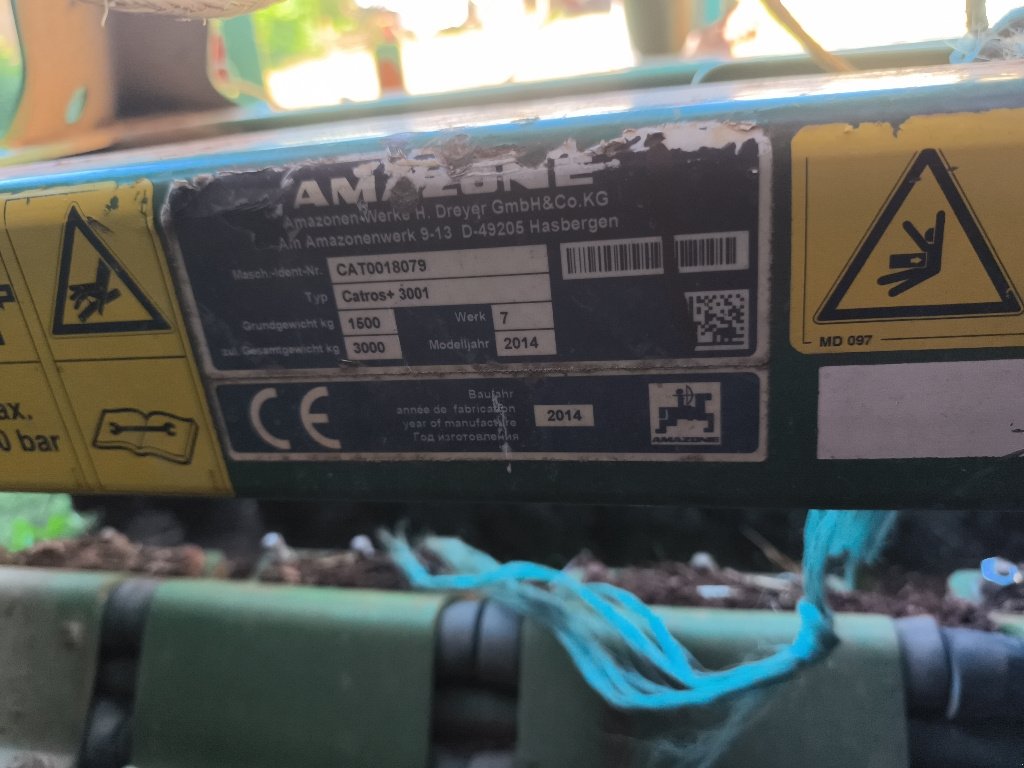 Grubber typu Amazone Catros+ 3001, Gebrauchtmaschine v Calmont (Obrázok 5)