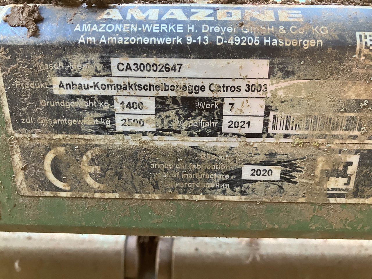 Grubber типа Amazone Catros + 3003 spécial, Gebrauchtmaschine в MORLHON LE HAUT (Фотография 7)