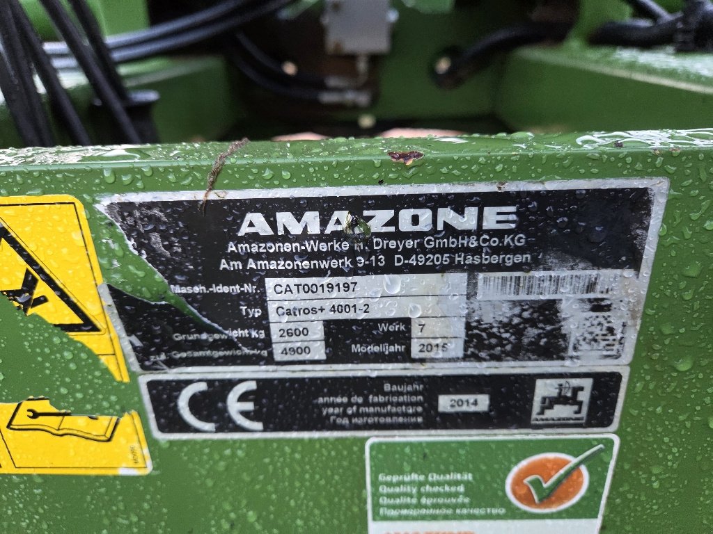 Grubber del tipo Amazone Catros + 4000-2, Gebrauchtmaschine en ATHIS (Imagen 4)