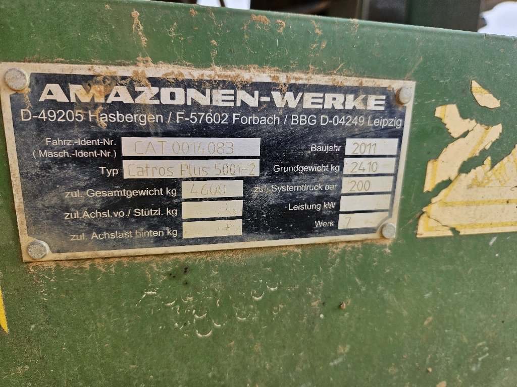 Grubber типа Amazone Catros+ 5001-2, Gebrauchtmaschine в Langres (Фотография 6)