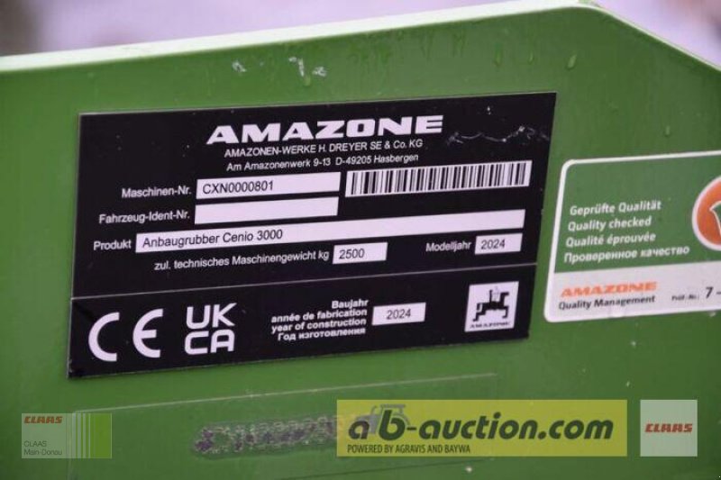 Grubber of the type Amazone CENIO 3000 SUPER MULCHGRUBBER, Gebrauchtmaschine in Wassertrüdingen (Picture 7)