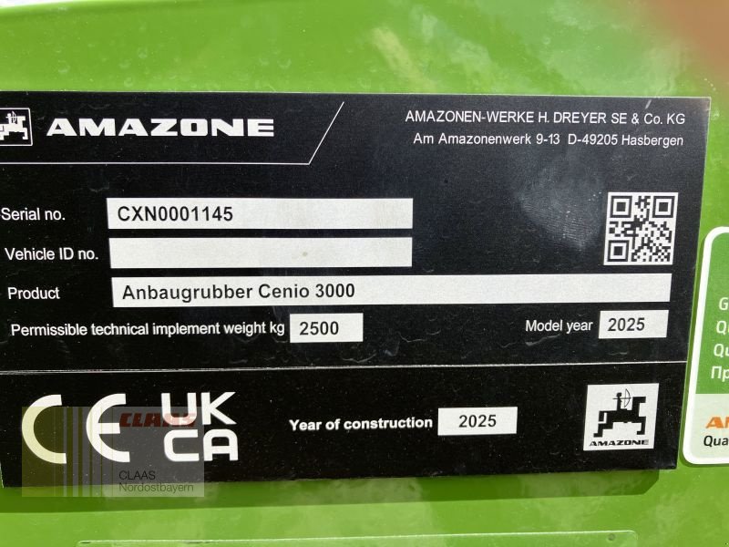 Grubber of the type Amazone CENIO 3000 SUPER, Neumaschine in Freystadt (Picture 18)