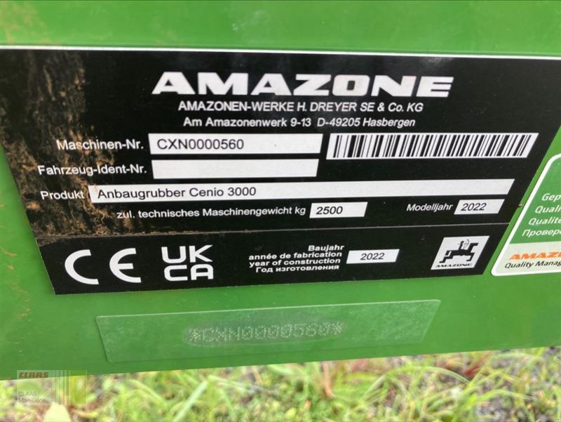 Grubber tip Amazone CENIO 3000, Vorführmaschine in Schlüsselfeld (Poză 9)