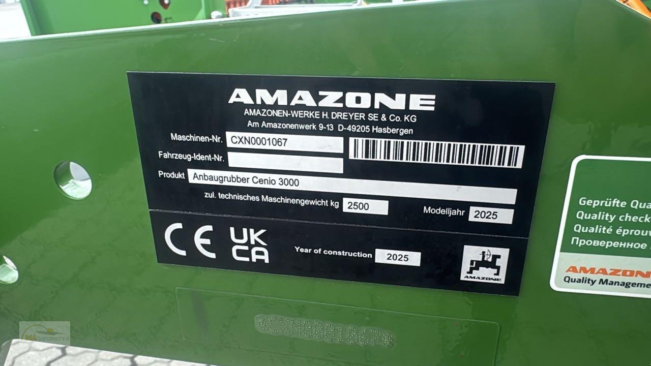Grubber del tipo Amazone Cenio 3000, Neumaschine en Pfreimd (Imagen 6)