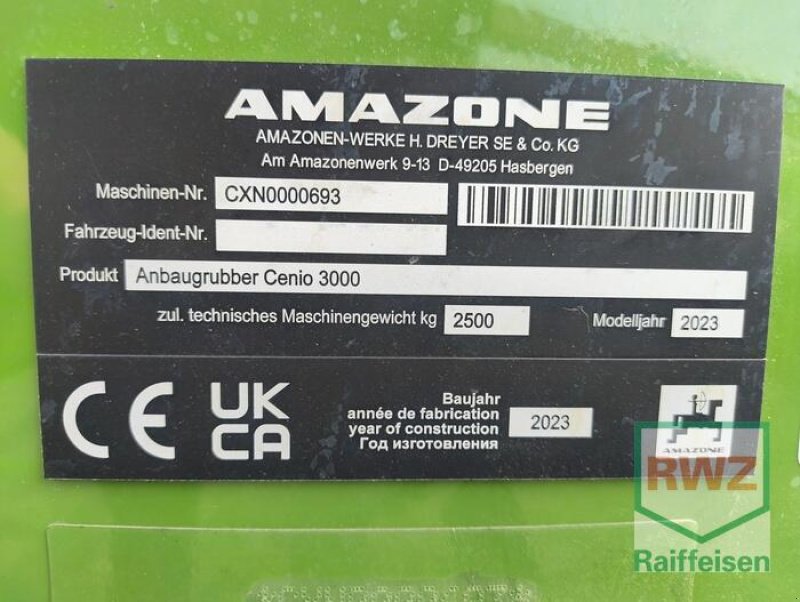 Grubber of the type Amazone Cenio 3000, Neumaschine in Riedstadt-Wolfskehlen (Picture 4)