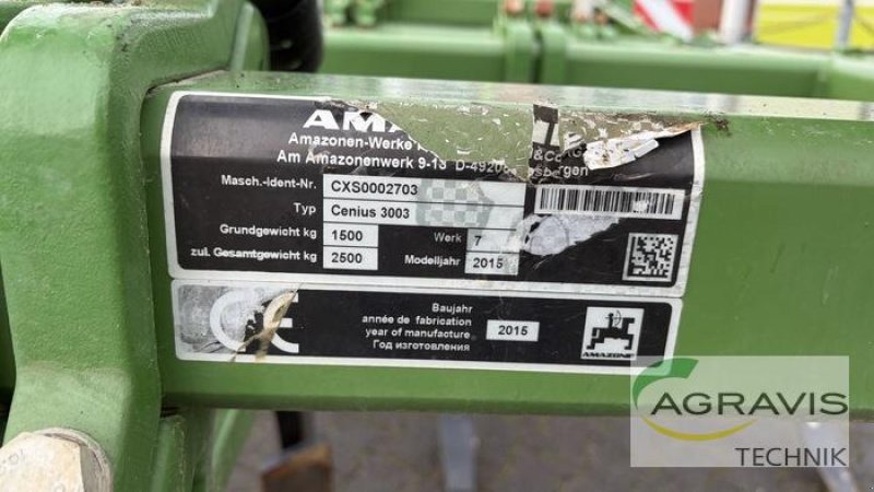 Grubber des Typs Amazone CENIUS 3003 SPECIAL, Gebrauchtmaschine in Werl-Oberbergstraße (Bild 9)