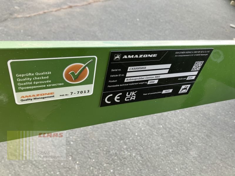 Grubber of the type Amazone CENIUS 3003 SUPER, Neumaschine in Gefrees (Picture 16)