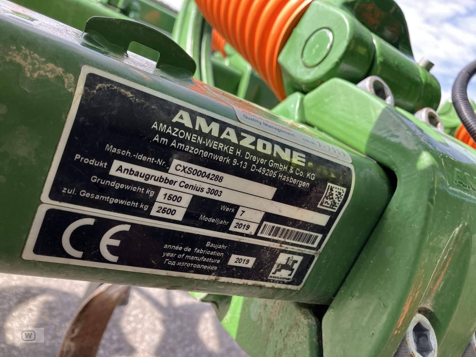 Grubber типа Amazone Cenius 3003 Super, Gebrauchtmaschine в Zell an der Pram (Фотография 24)