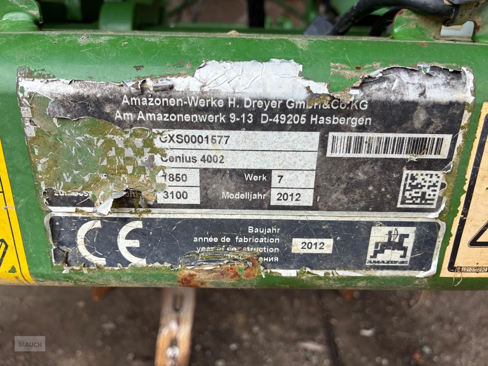 Grubber del tipo Amazone Cenius 4002, Gebrauchtmaschine en Burgkirchen (Imagen 11)