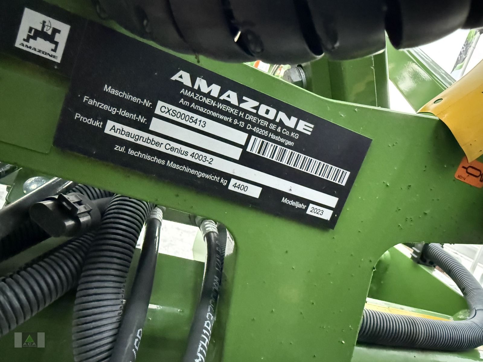 Grubber del tipo Amazone Cenius 4003-2, Neumaschine en Markt Hartmannsdorf (Imagen 5)