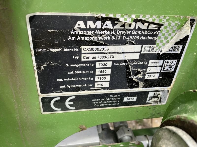 Grubber of the type Amazone GEBR. GRUBBER CENIUS 7003-2TX, Gebrauchtmaschine in Grimma (Picture 10)