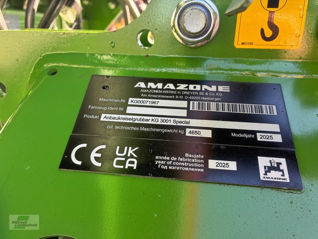 Grubber typu Amazone KG 3001 Spezial+ Centaya Spezial, Vorführmaschine v Rhede / Brual (Obrázek 11)