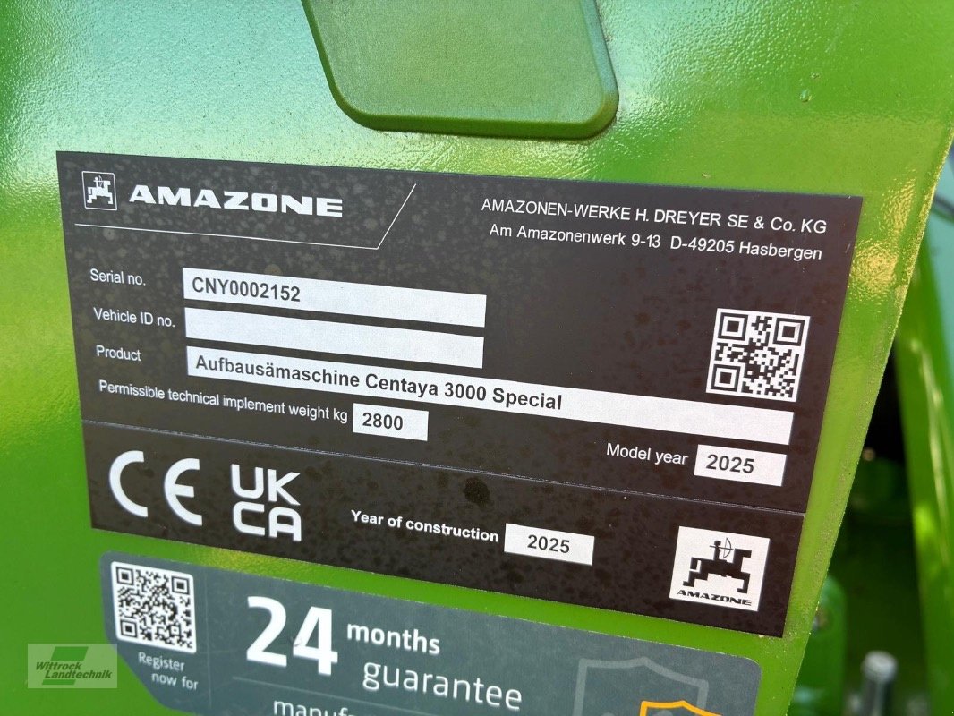 Grubber typu Amazone KG 3001 Spezial+ Centaya Spezial, Vorführmaschine v Rhede / Brual (Obrázek 10)