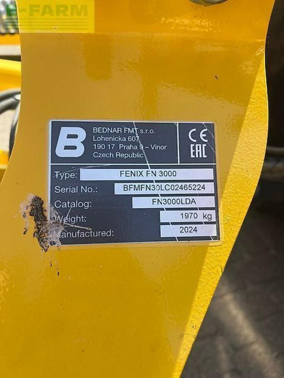 Grubber des Typs Bednar fenix fn 3000 l, Gebrauchtmaschine in SUDERBURG/HOLXEN (Bild 6)