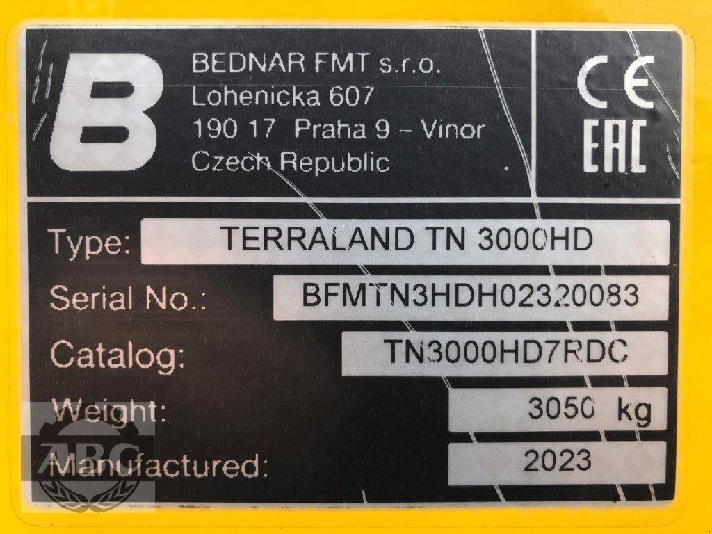 Grubber типа Bednar TERRALAND TN 3000 HD7R, Neumaschine в Klein Bünzow (Фотография 8)
