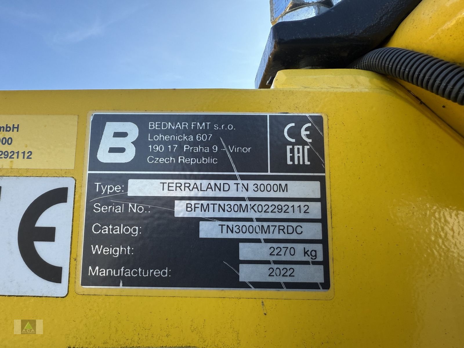 Grubber tipa Bednar TERRALAND TN3000M, Vorführmaschine u Markt Hartmannsdorf (Slika 8)