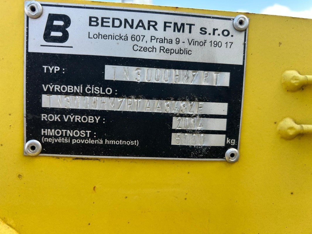 Grubber типа Bednar TN 3000 HM7RT, Gebrauchtmaschine в Sittensen (Фотография 14)
