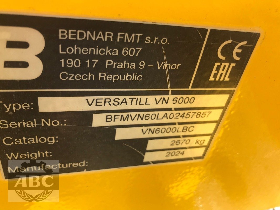 Grubber des Typs Bednar VERSATILL VN 6000 L, Neumaschine in Langenstein (Bild 7)