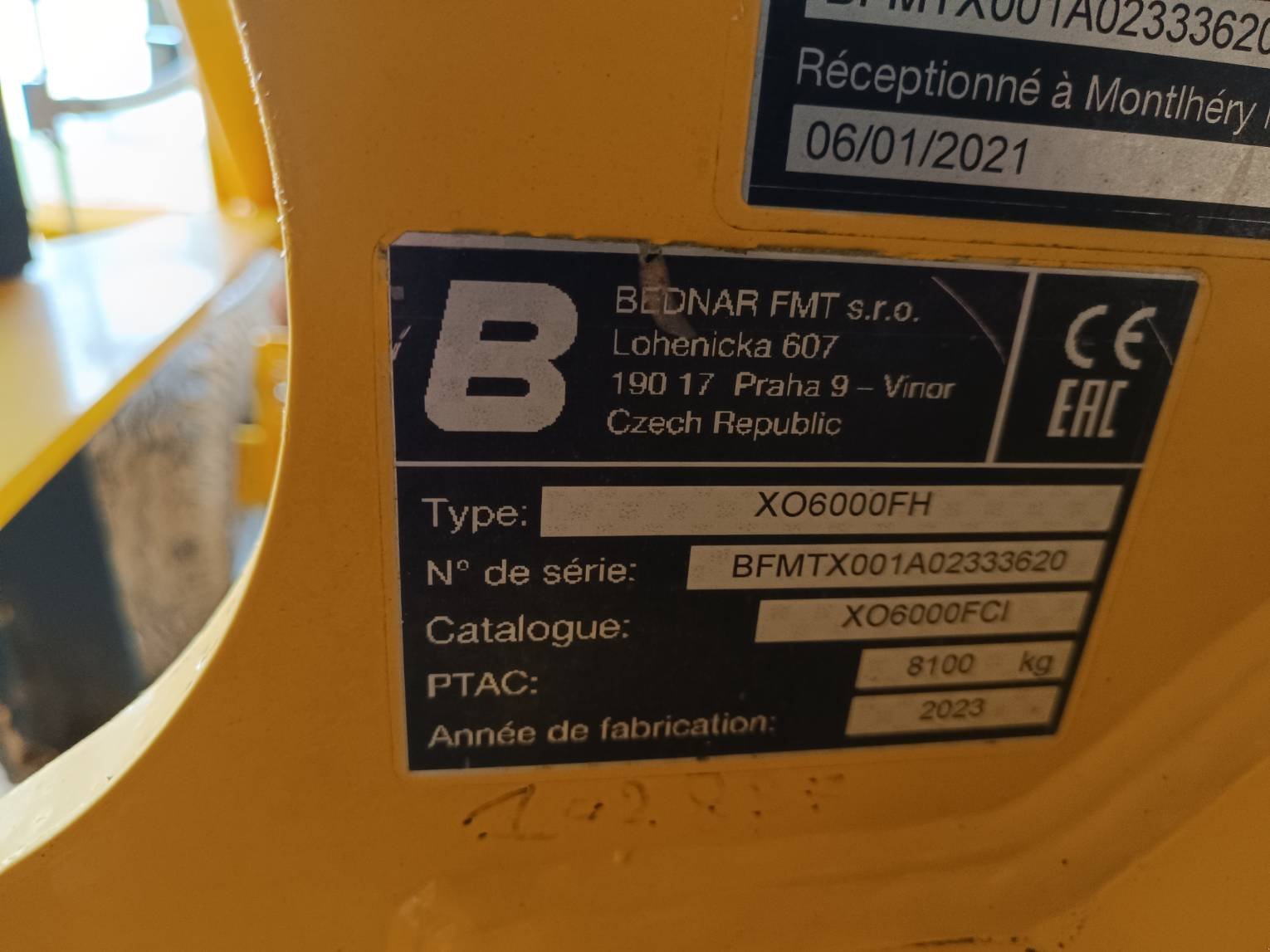 Grubber του τύπου Bednar XO6000F, Gebrauchtmaschine σε Le Horps (Φωτογραφία 11)