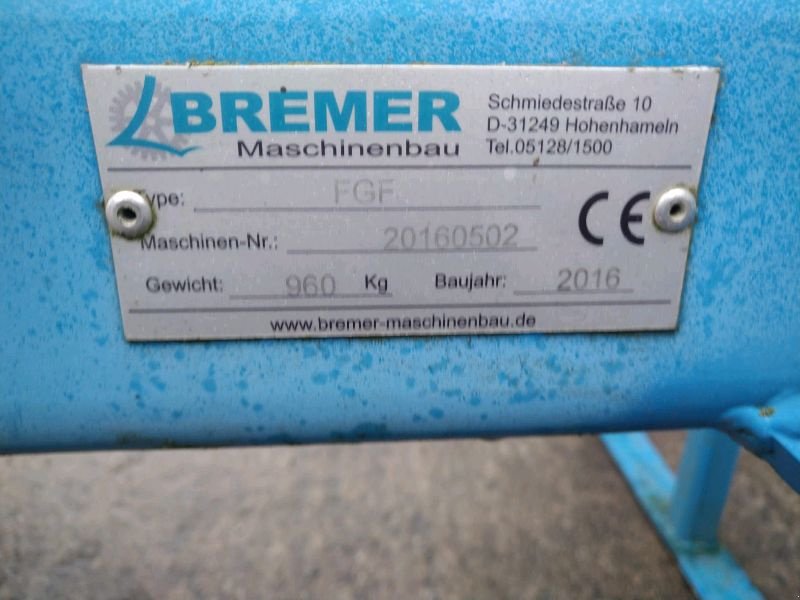 Grubber tip Bremer FGF 600, Gebrauchtmaschine in Liebenwalde (Poză 7)