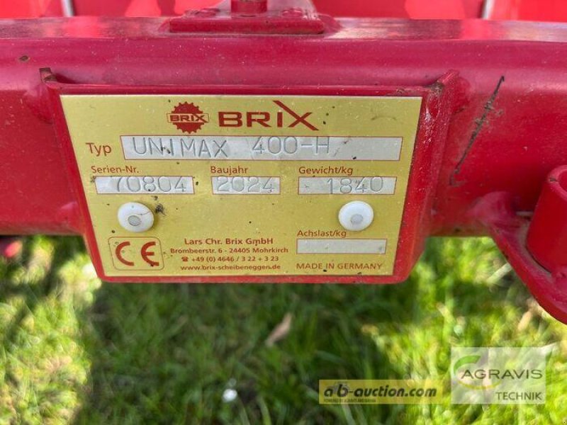 Grubber типа Brix UNIMAX 400, Gebrauchtmaschine в Peine (Фотография 10)