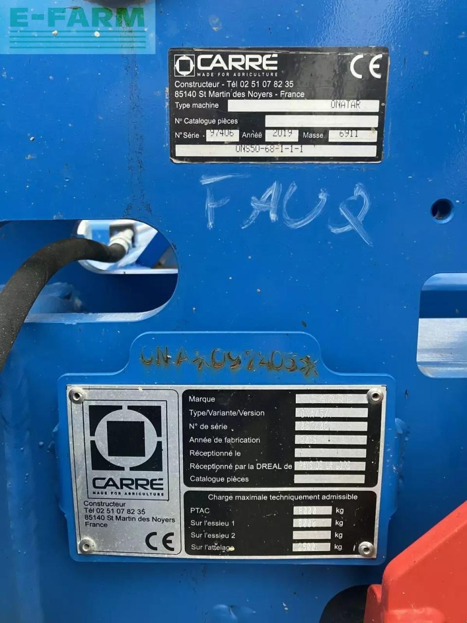 Grubber typu Carré dechaumeur onatar neo, Gebrauchtmaschine v BLENDECQUES (Obrázek 11)