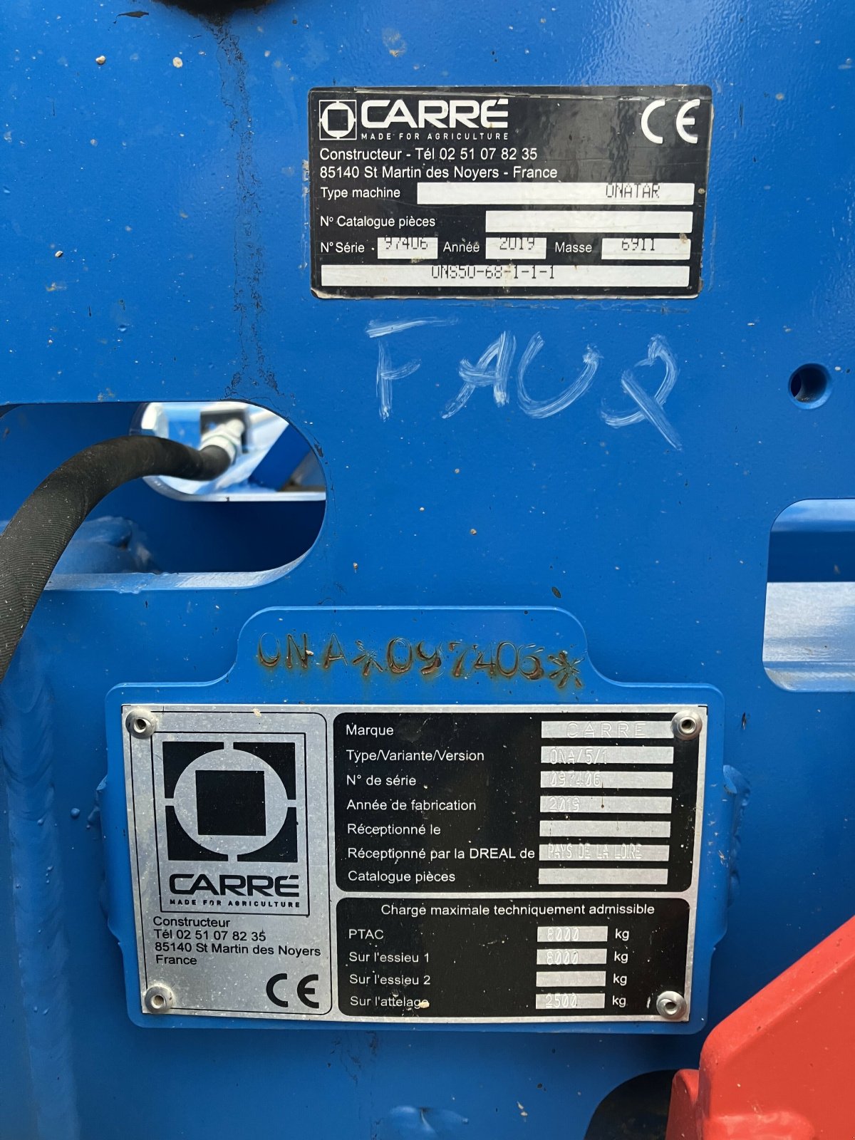 Grubber του τύπου Carré DECHAUMEUR ONATAR NEO, Gebrauchtmaschine σε BLENDECQUES (Φωτογραφία 11)