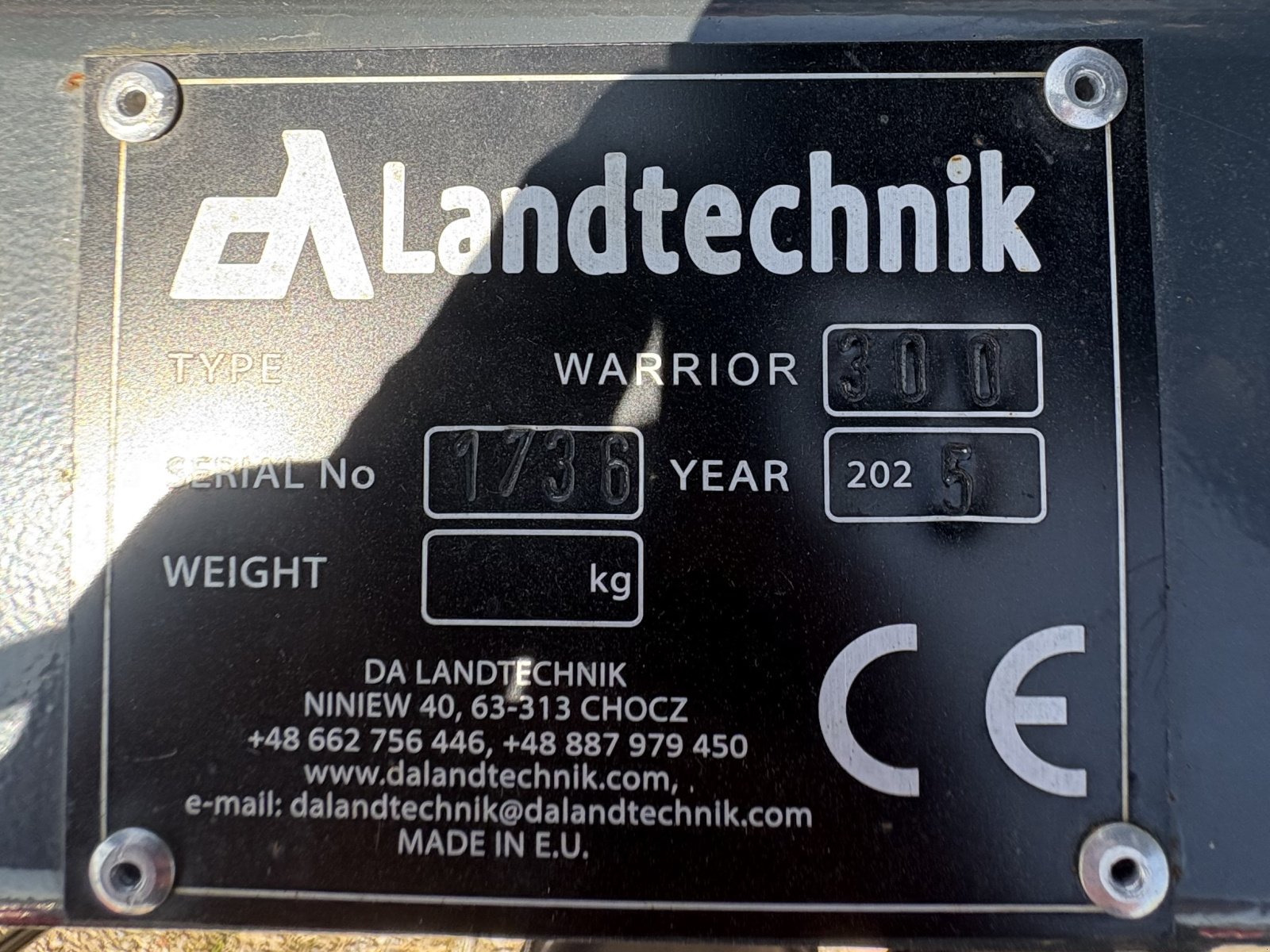 Grubber des Typs DA Landtechnik Warrior 300, Neumaschine in Oberscheinfeld (Bild 6)