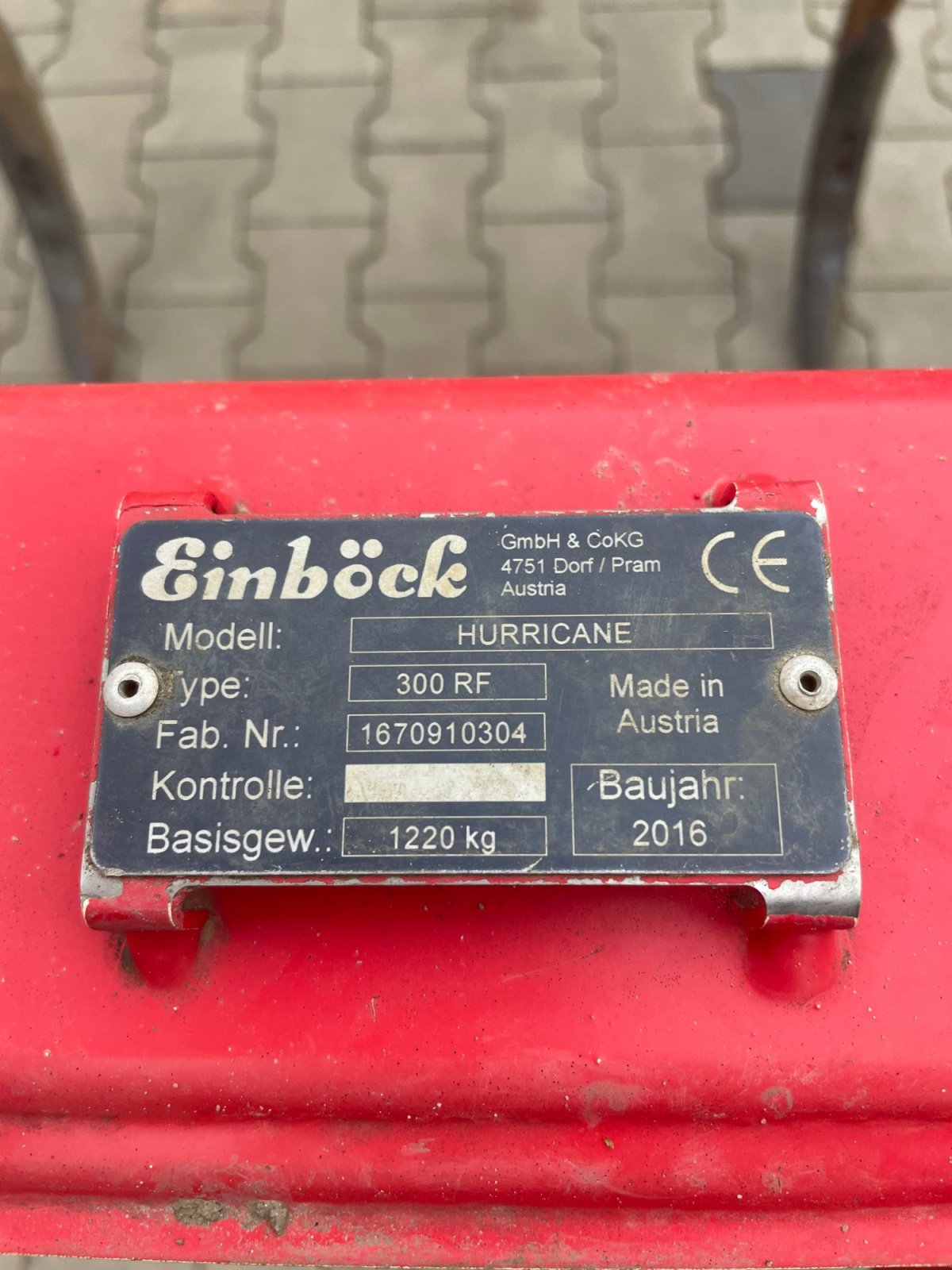 Grubber typu Einböck Hurricane 300RF, Gebrauchtmaschine v Dannstadt-Schauernheim (Obrázek 6)