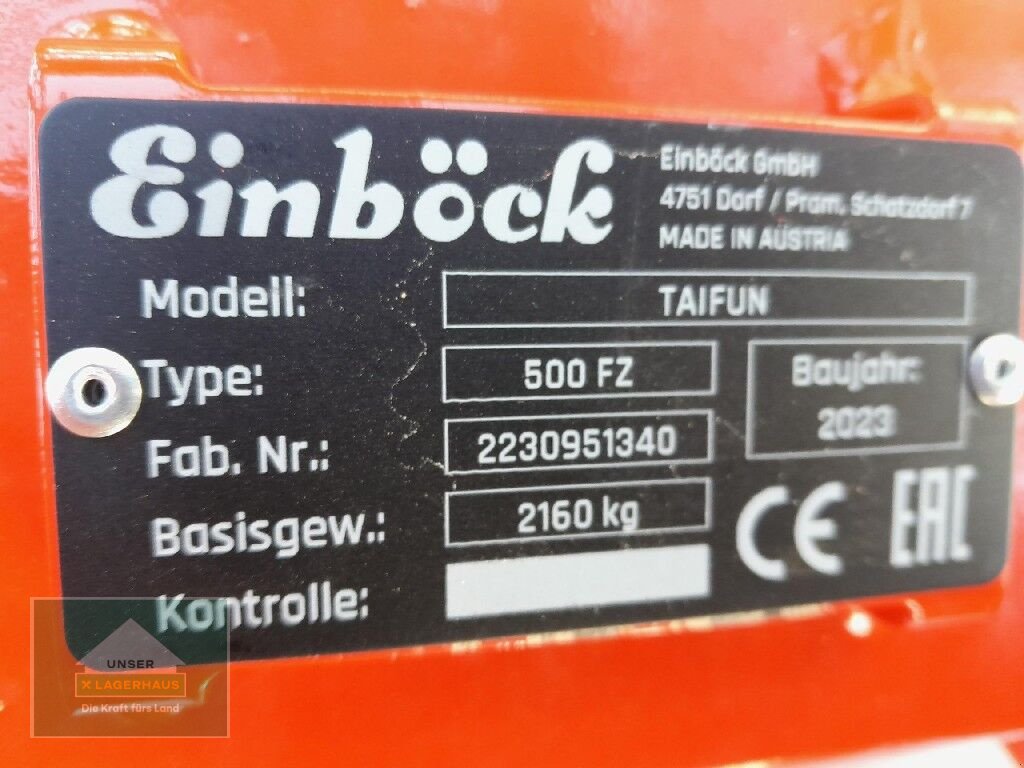 Grubber des Typs Einböck Taifun 500 2 FZ, Neumaschine in Lambach (Bild 2)
