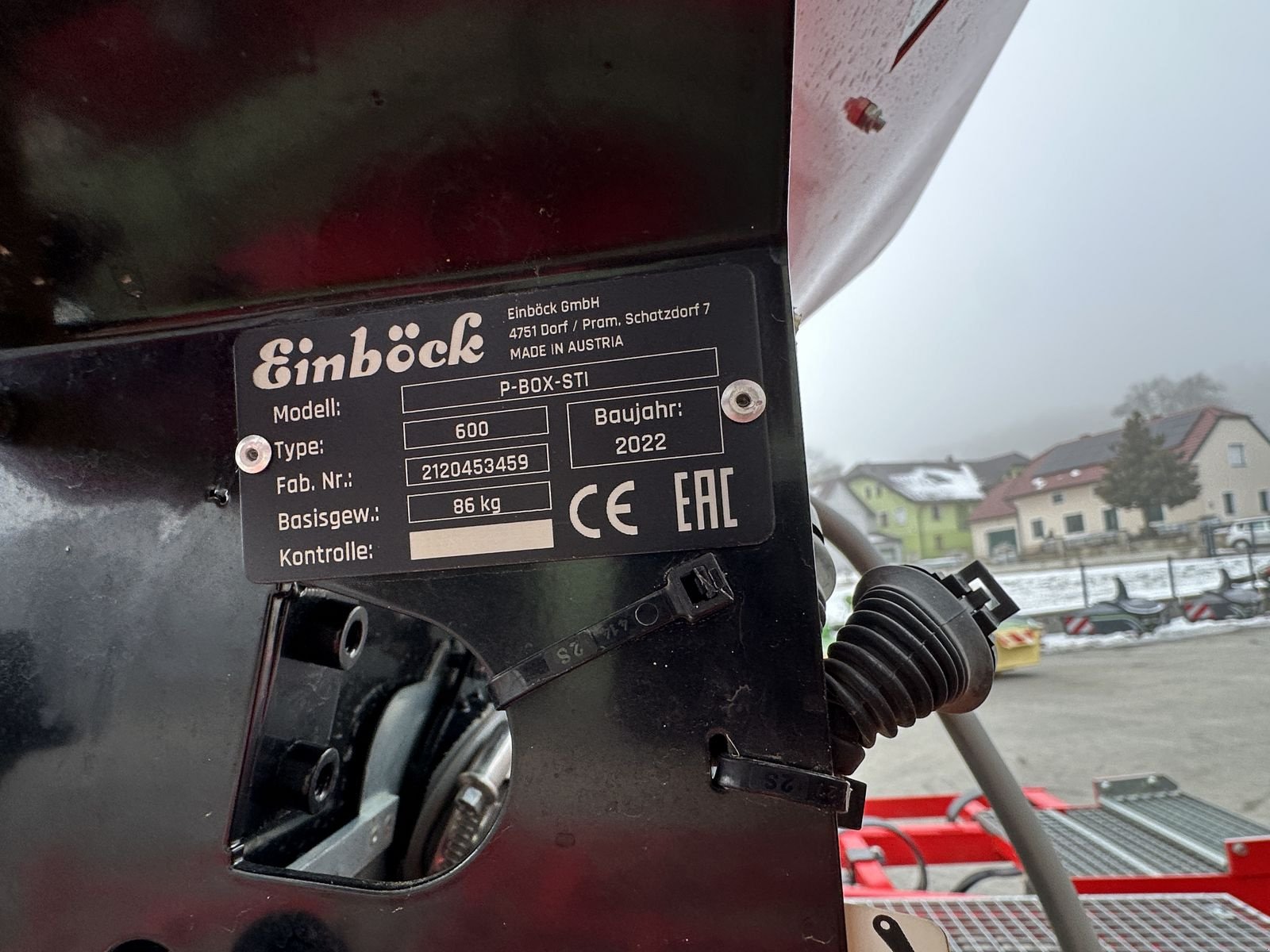 Grubber tipa Einböck Taifun 500 FZ mit P-BOX-STI, Gebrauchtmaschine u Hürm (Slika 15)