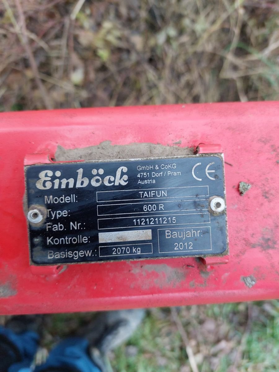 Grubber del tipo Einböck Taifun 600 FZ, Gebrauchtmaschine In Mistelbach (Immagine 4)