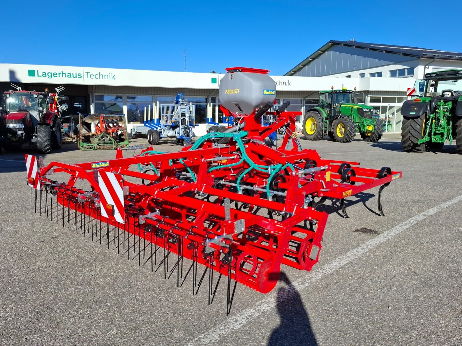 Grubber Türe ait Einböck Taifun, Neumaschine içinde Geinberg (resim 2)