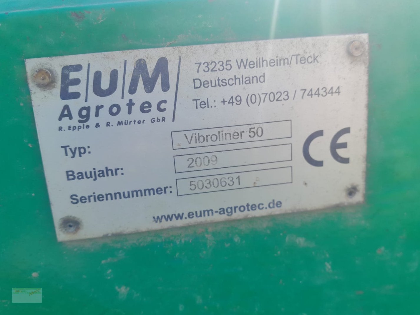 Grubber типа EuM Agrotec Vibroliner, Gebrauchtmaschine в Ingelfingen-Stachenhausen (Фотография 8)