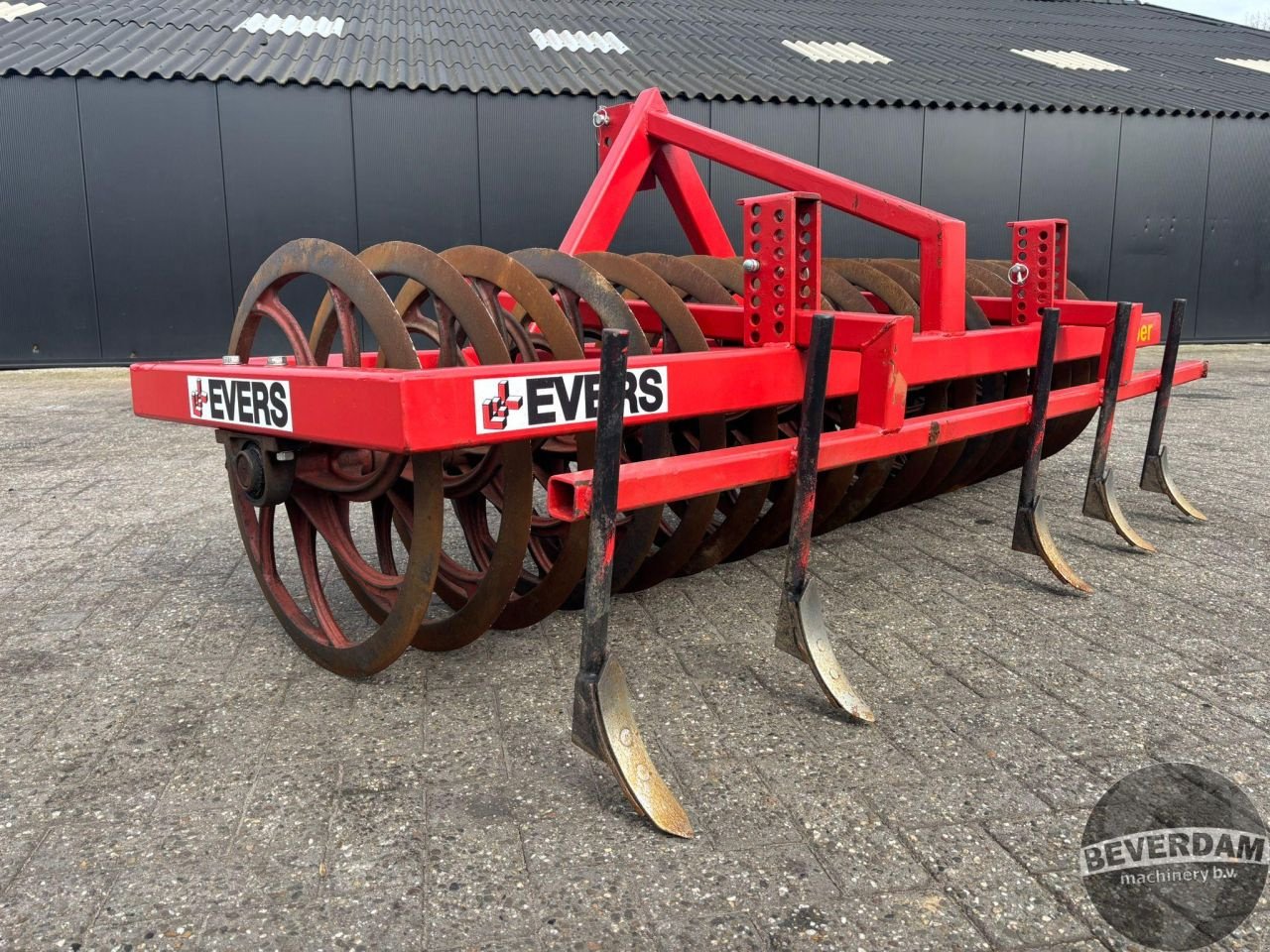 Grubber a típus Evers Berber frontpacker, Gebrauchtmaschine ekkor: Vriezenveen (Kép 4)