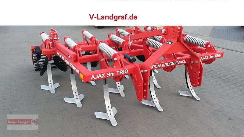 Grubber des Typs Expom Ajax Trio 3 balkiger Flügelschargrubber 3 m Federsicherung, Neumaschine in Ostheim/Rhön (Bild 1)