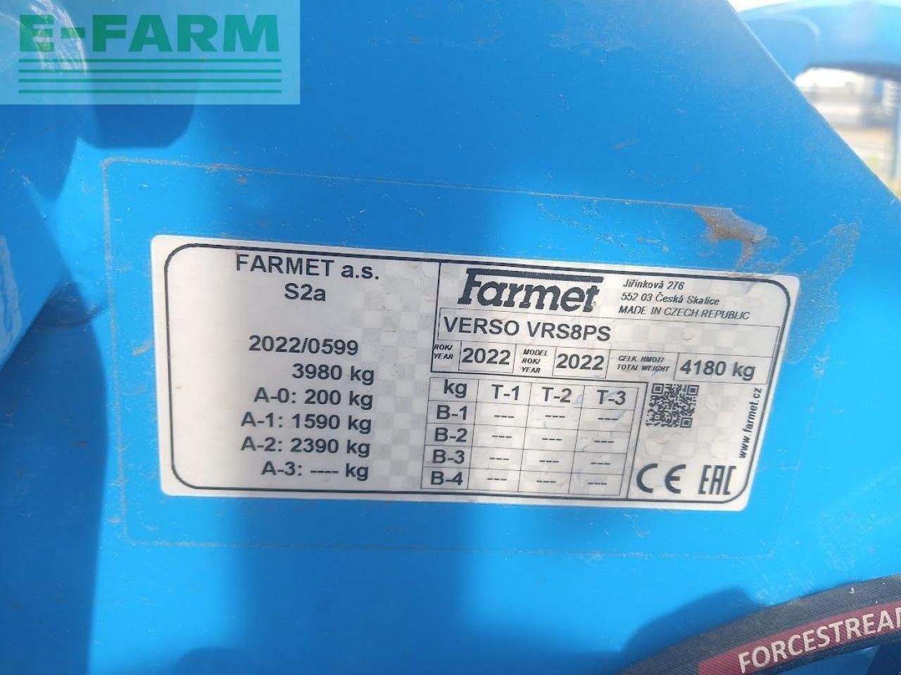 Grubber typu Farmet VERSO VRS8PS, Gebrauchtmaschine v BEOGRAD (Obrázek 3)