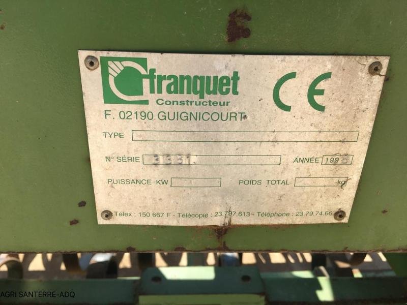 Grubber типа Franquet SYNCHROSPIRE, Gebrauchtmaschine в ROYE (Фотография 2)