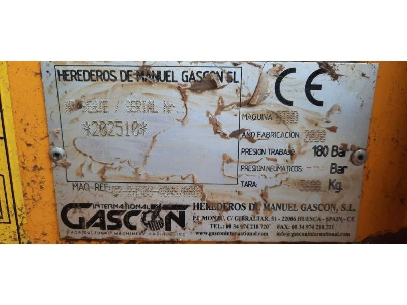 Grubber типа Gascón OTHO500-40NSP, Gebrauchtmaschine в ANTIGNY (Фотография 11)