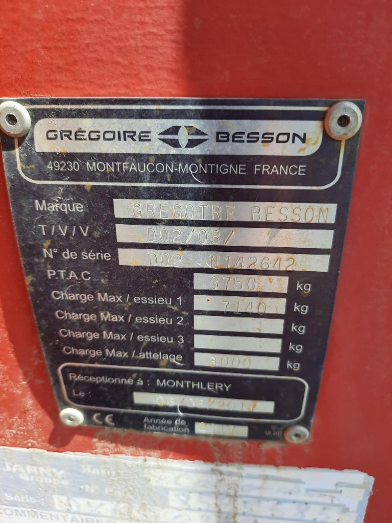 Grubber des Typs Gregoire-Besson ACERO MK, Gebrauchtmaschine in Doué-en-Anjou (Bild 11)