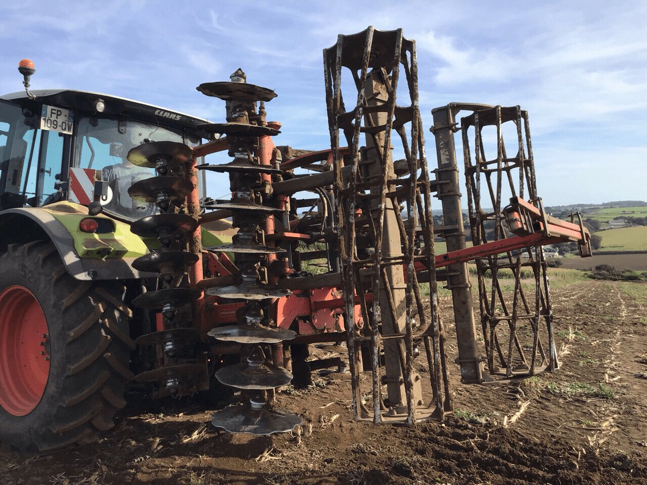 Grubber of the type Gregoire DECHAUMEUR NORMANDIE PORTE REP, Gebrauchtmaschine in Bourg-Blanc (Picture 1)